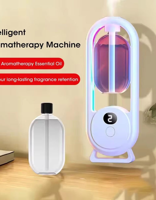 Load image into Gallery viewer, Wall Mounted Automatic Fragrance Machine Hotel Spray Toilet Deodorization Household Perfume Machine Air Diffuser Digital Display
